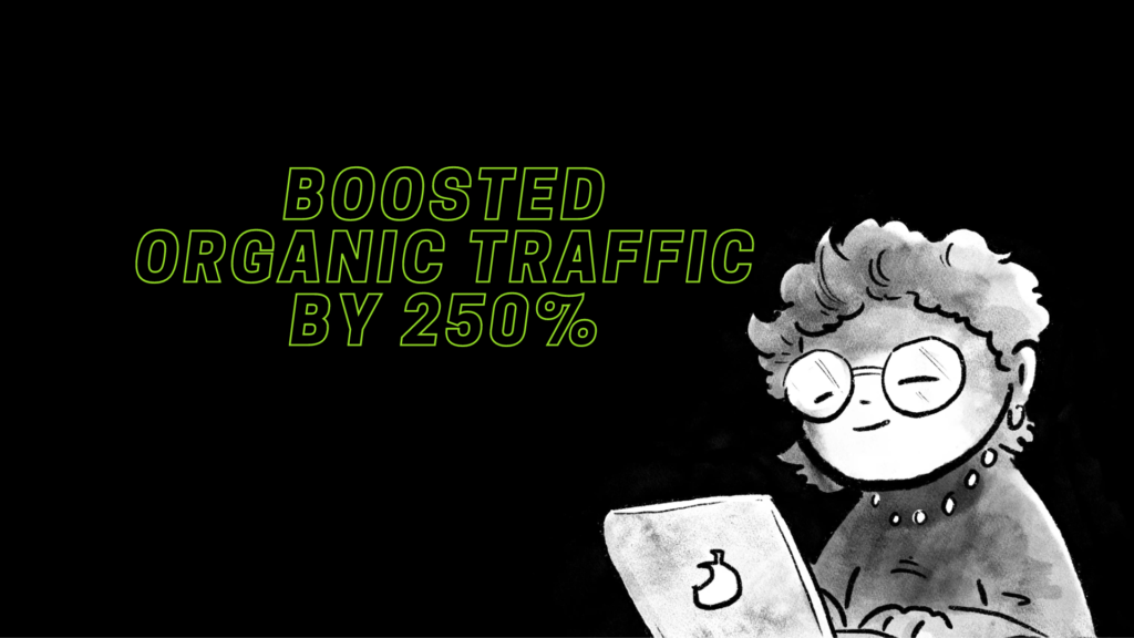 176% Increase in Organic Traffic for an AI-Crypto Trading App