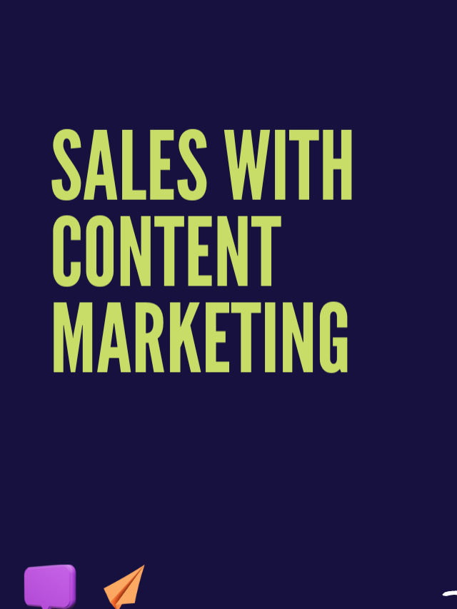 How to generate more sales with great content?