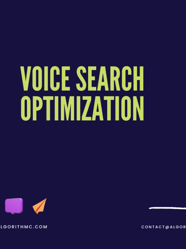 Voice search optimization